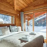 Luxury Mountain Pool Sauna Cinema 샬레