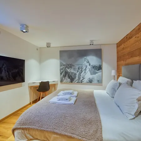 Luxury Mountain Pool Sauna Cinema Domek alpejski Chamonix