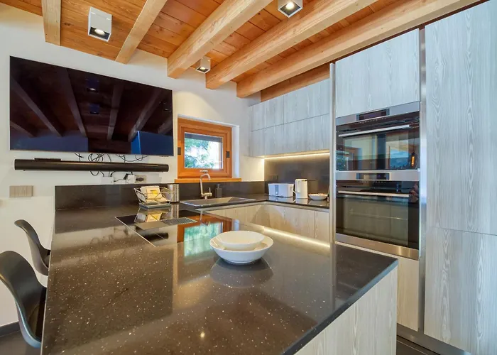 Luxury Mountain Pool Sauna Cinema Alpesi faház Chamonix