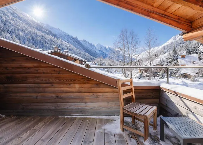 Luxury Mountain Pool Sauna Cinema Alpesi faház Chamonix